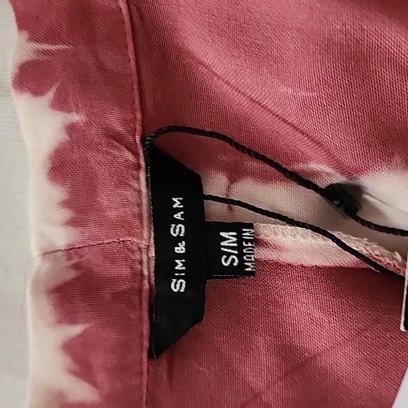 NWT Sim & Sam Tie Dye Kimono Duster Size S/M - Picture 7 of 11